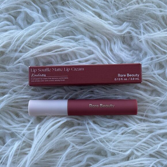 Rare Beauty by Selena Gomez Lip Souffle Matte Cream Lipstick Kindness - Picture 3 of 12